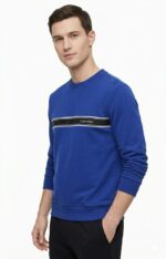 Polera Calvin Klein Azul de Caballero - Imagen 2