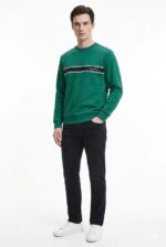 Polera Calvin Klein Verde de Caballero - Imagen 3