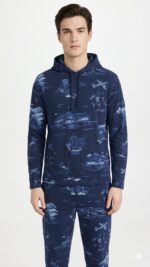 Polera Capucha Ralph Lauren Caballero Azul - Imagen 2