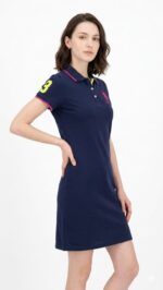 Polivestido US Polo Dama Azul Noche - Imagen 2