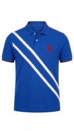 Polo Camisero Slim Fit Azul US Polo Caballero - Imagen 2