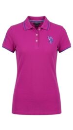 Polo Camisero US Polo Dama Fucsia - Imagen 3