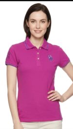 Polo Camisero US Polo Dama Fucsia
