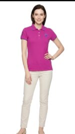 Polo Camisero US Polo Dama Fucsia - Imagen 2