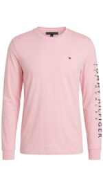 Polo Manga Larga Tommy Hilfiger Rosa Caballero - Imagen 2