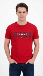 Polo Tommy Hilfiger Rojo Caballero