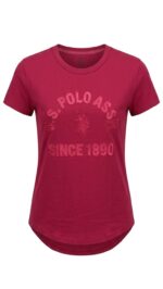 Polo US Polo Dama Rosa Logo - Imagen 2