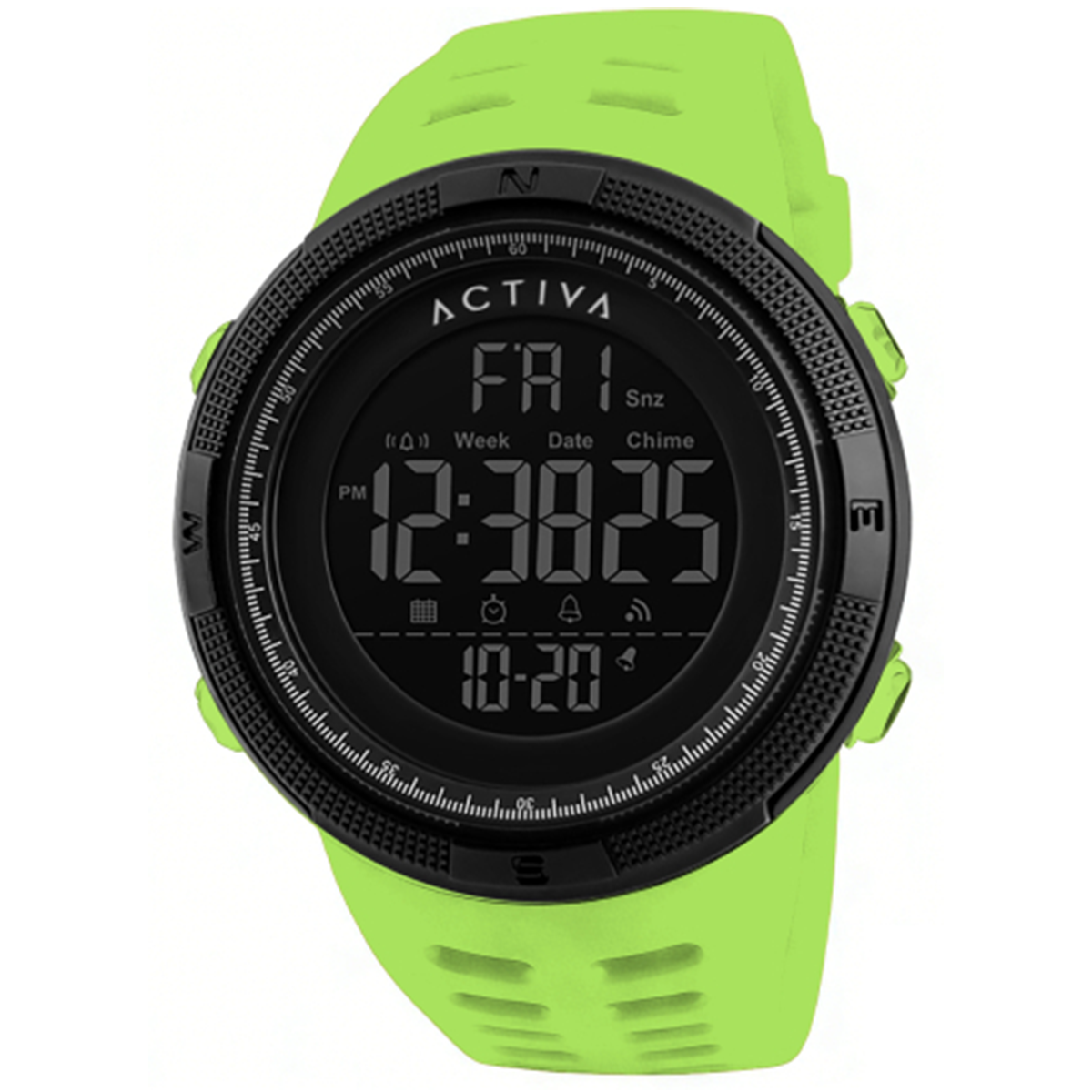 Activa004_ACW1915-005-4.png Activa X Invicta DIGITAL ESSENTIALS Digital Men's Watch - 50mm. Green (ACW1915-005) - Imagen 1