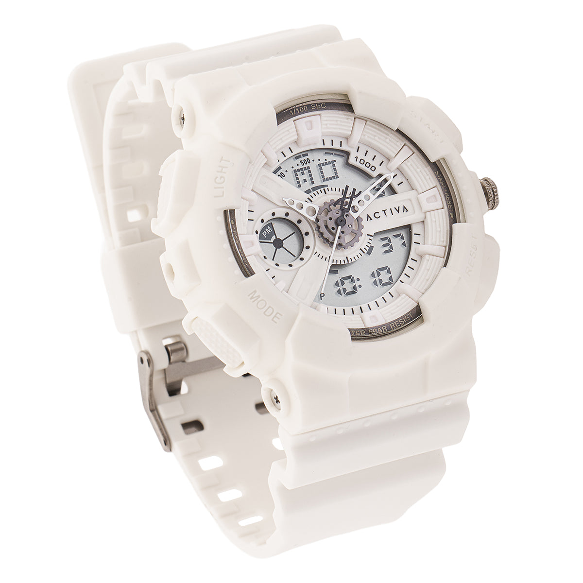 Activa008_ACW498-009 Activa Pixel X Invicta Digital Men's Watch - 50mm. White (ACW498-009) - Imagen 1
