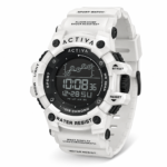 Activa X Invicta Digital Summit Unisex Watch - 50mm. White (ACW8082-024)