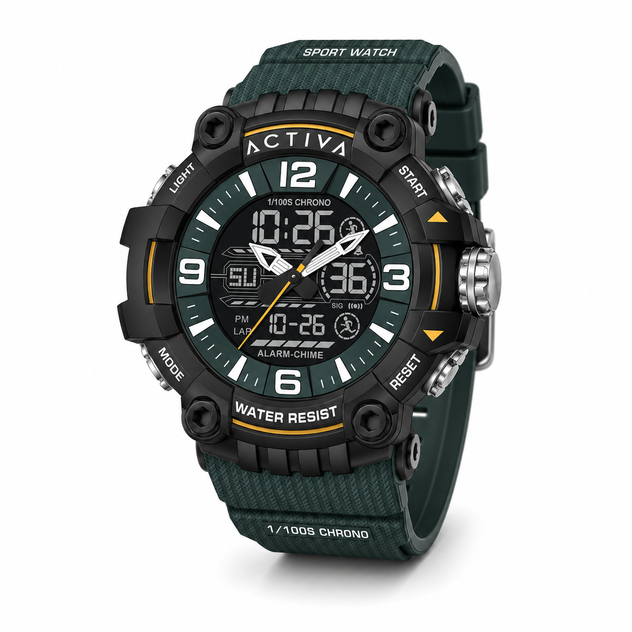 Activa044_ACW8089-004 Activa X Invicta Digital Men's Watch - 58mm. Teal. Blue (ACW8089-004) - Imagen 1