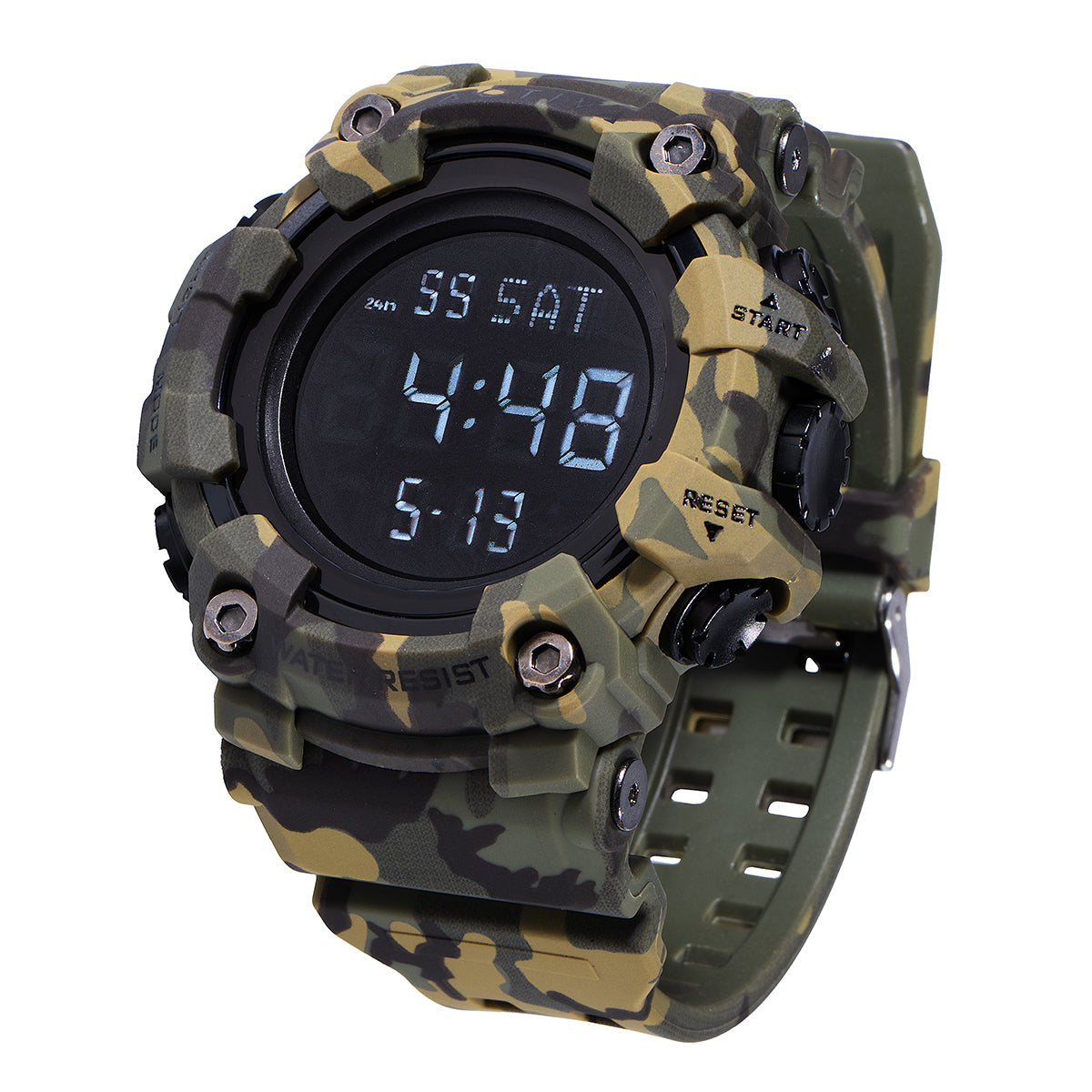 Activaacw1968_001 Activa Hexstrike X Invicta Digital Men's Watch - 56mm. Camouflage. Green (ACW1968-001) - Imagen 1