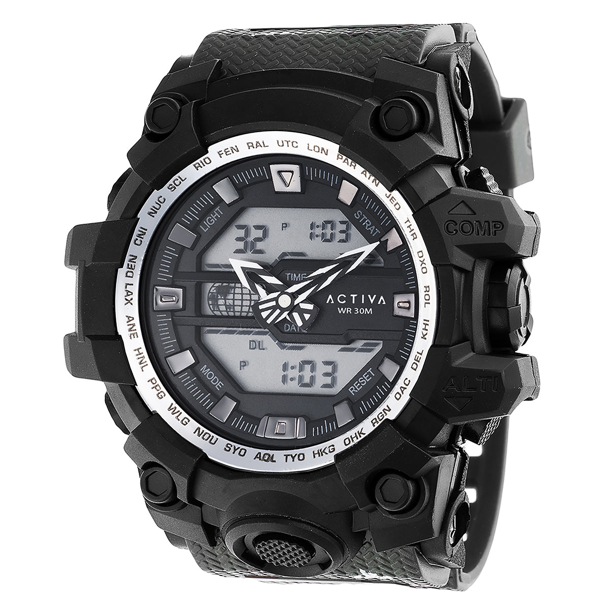 Activaacw428_002 Activa Neo X Invicta Men's Watch - 55mm, Black (ACW428-002) - Imagen 1