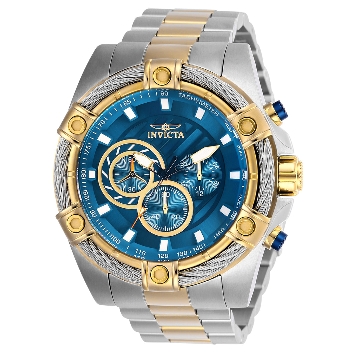 Bolt25522 Invicta Bolt Ace Men's Watch - 52mm. Steel. Gold (25522) - Imagen 1