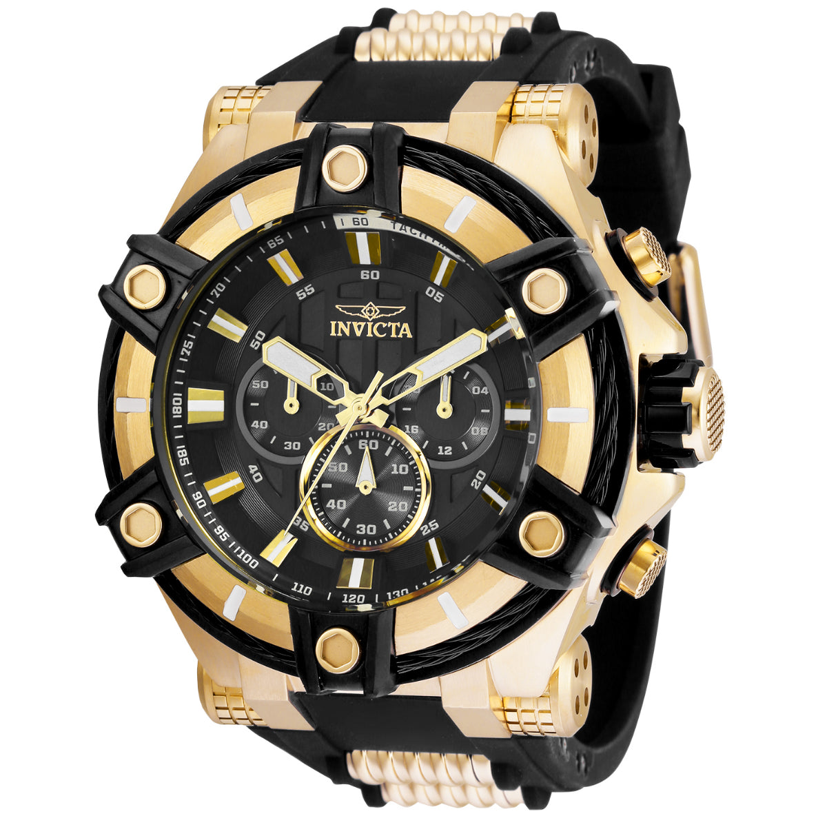 Bolt35548 Invicta Bolt Surge Men's Watch - 52mm. Gold, Black (35548) - Imagen 1