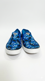 Zapato Casual Slip-On Columbia PFG – Azul Estampado de Peces - Imagen 3