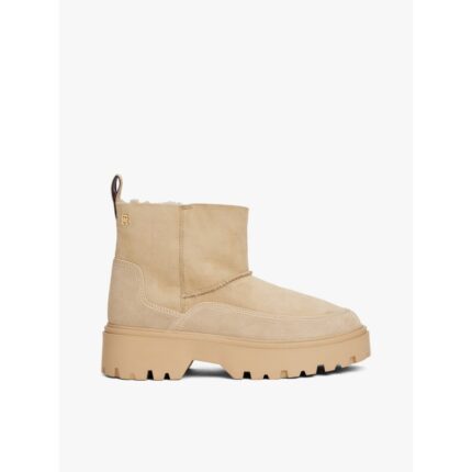 Shearling Leather Pull-On Boot