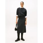 Wool Midi Skirt