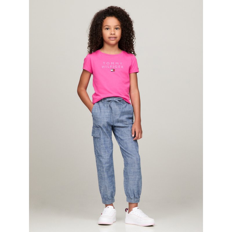 Tommy-Pants71J4487-AKX Kids' Stretch Chino Cargo Jogger - Imagen 1