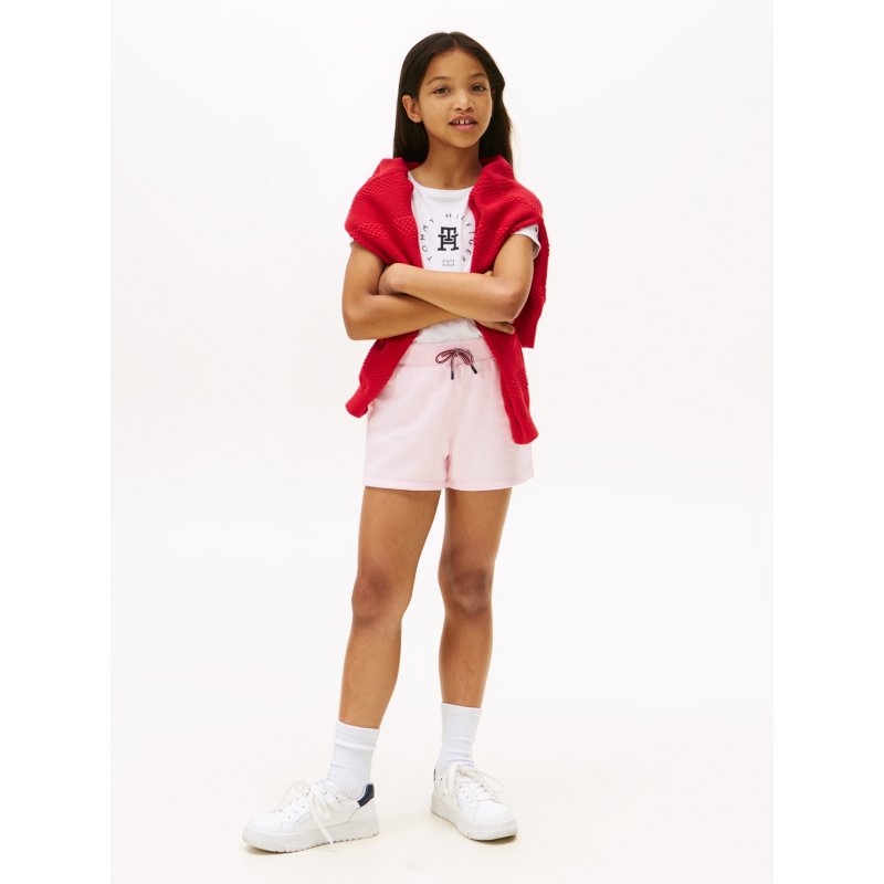 Tommy-PantsXG01273-TA1-1 Kids' Circle Logo Sweatshort - Imagen 1