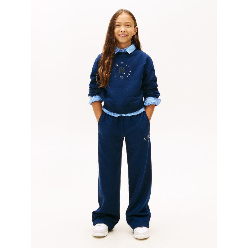 Tommy-PantsXG02006-DCC Kids' Foil Circle Logo Sweatpant - Imagen 1