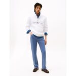 Garment Washed Straight 5-Pocket Pant