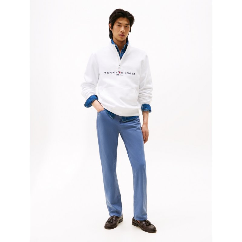 Tommy-PantsXM04835-1CF Garment Washed Straight 5-Pocket Pant - Imagen 1