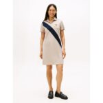 Banner Stripe Polo Dress