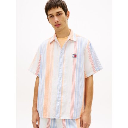 Tommy Jeans Relaxed Striped Dobby Shirt