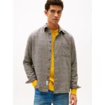 Brushed Flannel Glen Plaid Print Shirt
