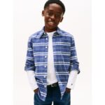 Kids' Check Corduroy Shirt