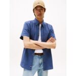 Short-Sleeve Gauze Shirt