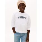 Kids' Long-Sleeve Monotype Logo T-Shirt