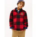 Kids' Buffalo Quarter-Zip Sweatshirt