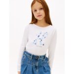 Kids' Floral Monogram T-Shirt