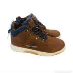 Botas Nautica Casuales de Estilo Urbano para Niño Marrón