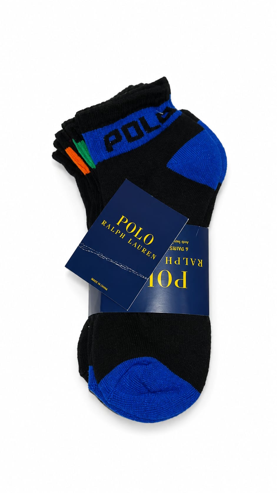 calcetines-medias-polo-ralph-lauren-tobilleros-deportivos-pack-6-surtido Pack de 6 Medias Polo Ralph Lauren Tobilleros Surtidos - Imagen 1