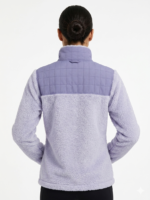 Casaca de Felpa Sherpa Columbia para Mujer Color Lavanda - Imagen 2