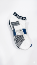 Pack de 6 Calcetines Tobilleros Logo Polo Ralph Lauren | Blanco/Gris - Imagen 2