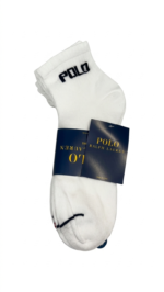 Pack de 6 Pares Medias Tobilleros Polo Ralph Lauren Blanco