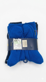 Pack de 6 Pares Medias largas Polo Ralph Lauren | Azul Eléctrico y Blanco - Imagen 2