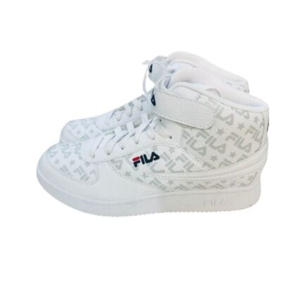 Zapatillas Fila de Caña Alta Blancas con Estrellas