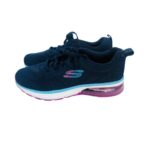 Zapatillas Skechers Deportivas Azul Marino con Cámara de Aire