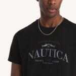 Nautica Mens Logo Graphic T-Shirt - Imagen 3