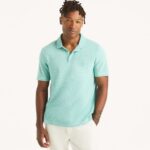 Nautica Mens Classic Fit Garment-Dyed Polo - Imagen 4
